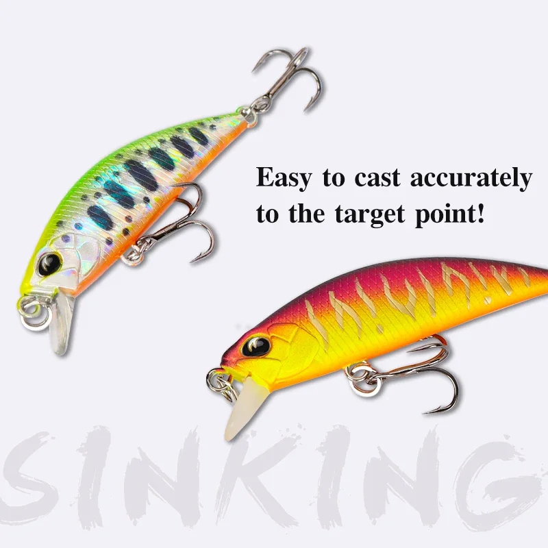 TSURINOYA DW63 Mini Minnow - Señuelo de Precisión