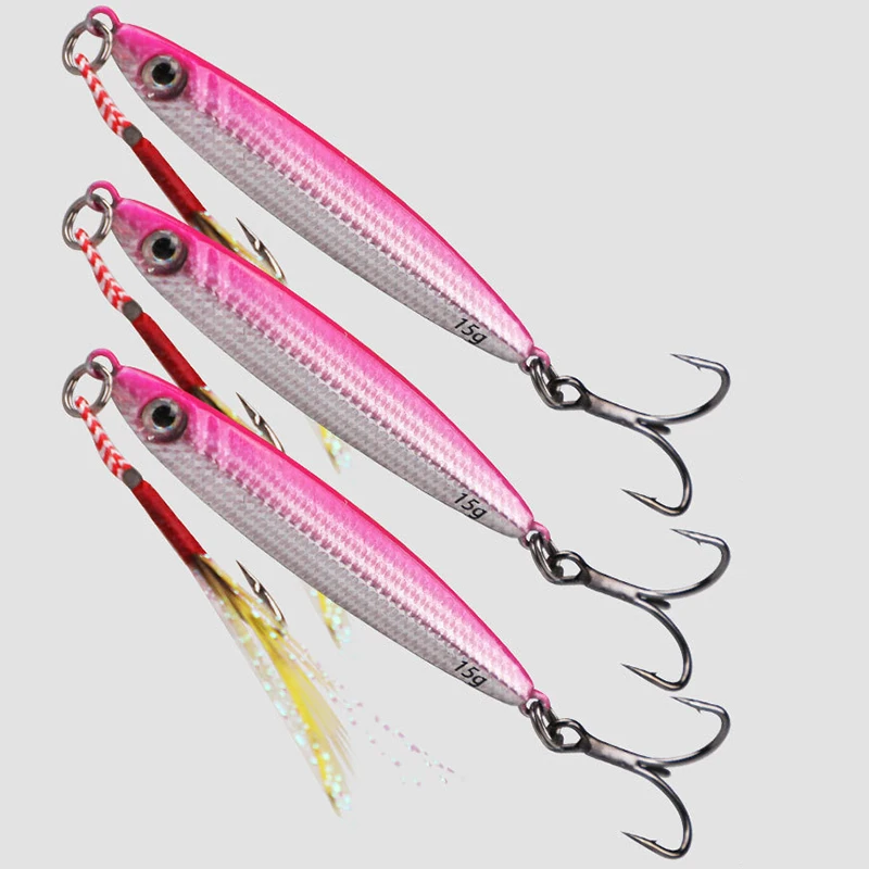 Jig Metálico de Lanzamiento Largo 10-40g